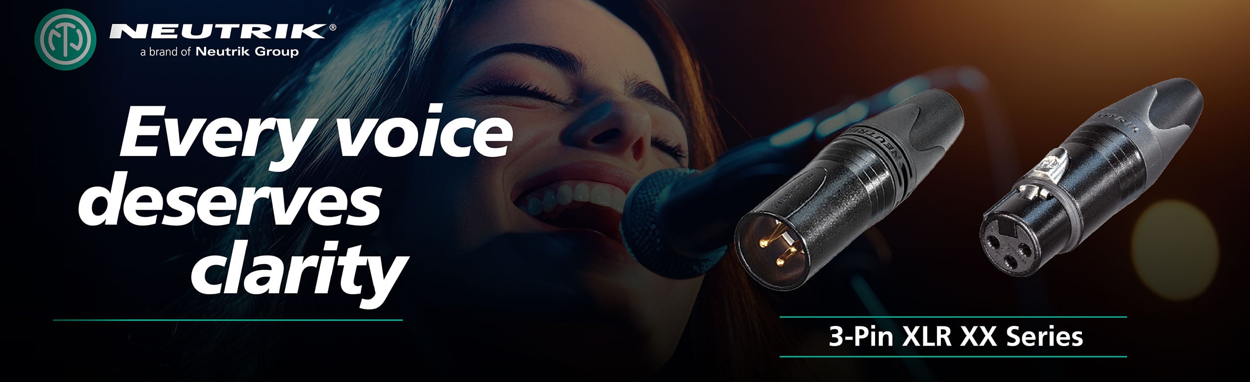 Neutrik Homepage Banner XLR Connectors