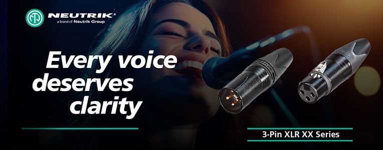 Neutrik Homepage Banner XLR Connectors
