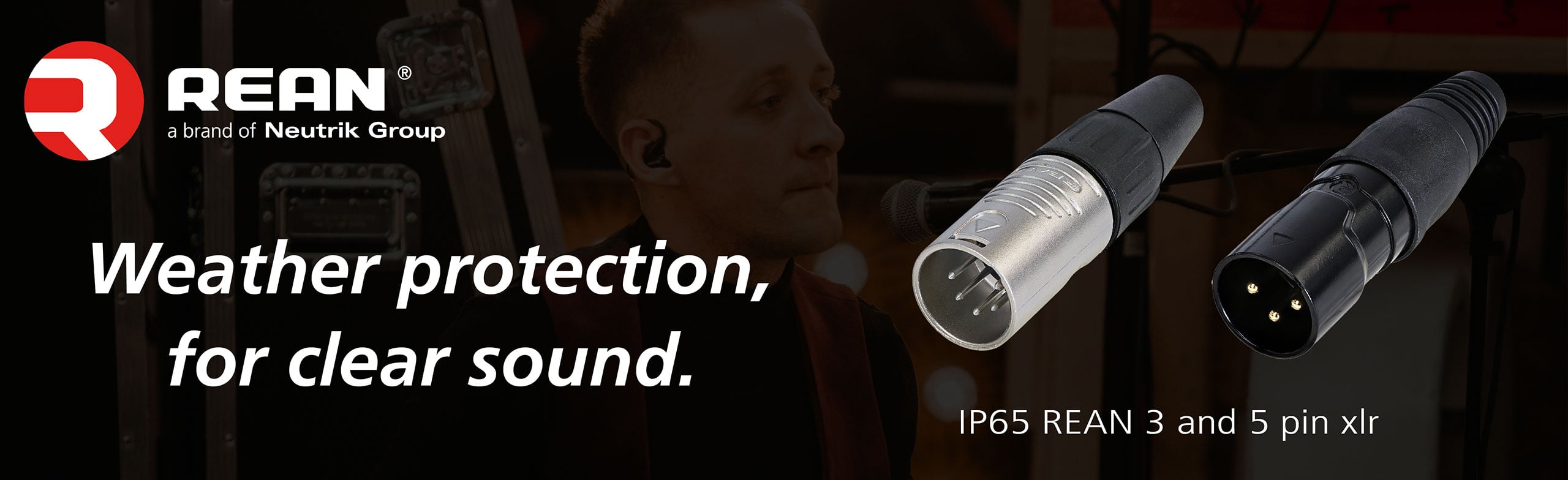 rean 5pin connectors homepage banner