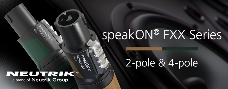 The All New speakON Connectors from Neutrik at Markertek