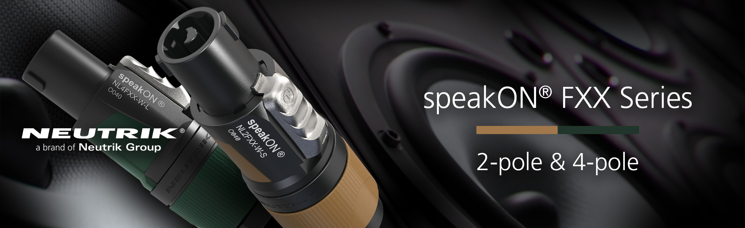 The All New speakON Connectors from Neutrik at Markertek