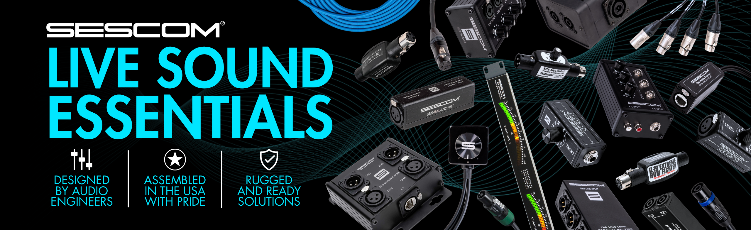 Sescom Live Sound Essential Tools Page