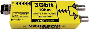 Yellowbrick Fiber Optic Transmitter