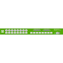 Barnfind BarnOne BTF1-10-AA 16 SFP Ports 8 BNC and 8 Channel Analog Audio Embedding/De-Embedding Fiber Router - 1RU