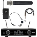 CAD Audio GXLD2HBAI Digital Wireless Combo Handheld and Bodypack Microphone System AI Frequency Band (909.3 - 926.8 MHz)