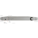 ClearOne 910-3200-101 CONVERGE Pro 2 128SR DSP Mixer with 12 Mic/Line Inputs (Sound Reinforcement) - 8 Mic/Line Outputs
