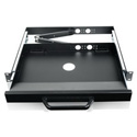 Claytek TC-A100B-USB 1RU Rack Drawer with USB Keyboard and Touch Pad