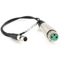 Lectrosonics MCAES3 TA5F to 3-Pin XLRF Cable Adapter for LEC-SPDR Recorder - 18 Inch