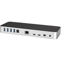 OWC OWCTB3DK12PSL 12 Port Thunderbolt 3 Dock with Cable for Mac and PC - Silver