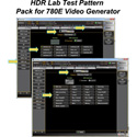 Quantum Data 95-00159 HDR Lab Test Pattern Option Pack for 780E Video Generator