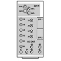 Cobalt Digital RM20-9914-A-HDBNC 20-Slot Frame Rear I/O Module - A-HDBNC for 9914 openGear Cards