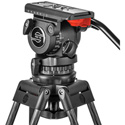 Sachtler S2046-0001 100 mm Fluid Head - 100 mm or FB 5+5 drag Touch & Go plate S 1 Pan Bar