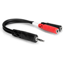 Hosa YMM-261 3.5 mm TRS to Dual 3.5 mm TFS Stereo Breakout Cable