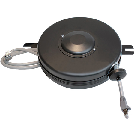 Stage Ninja CAT6-15-S 15 ft. Retractable CAT6 Cable Reel