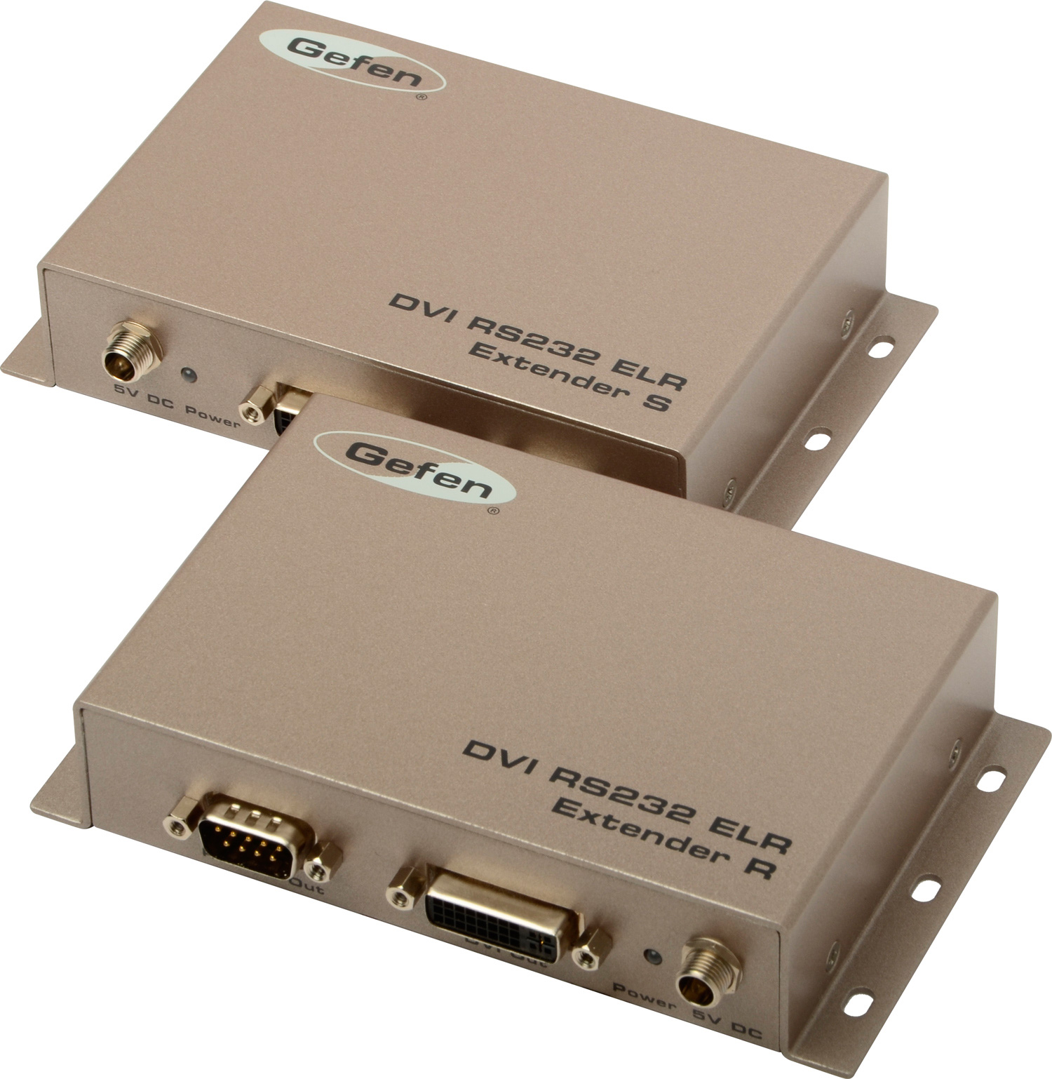 Gefen EXTDVICAT5ELR Extra Long Range Extender for DVI RS232