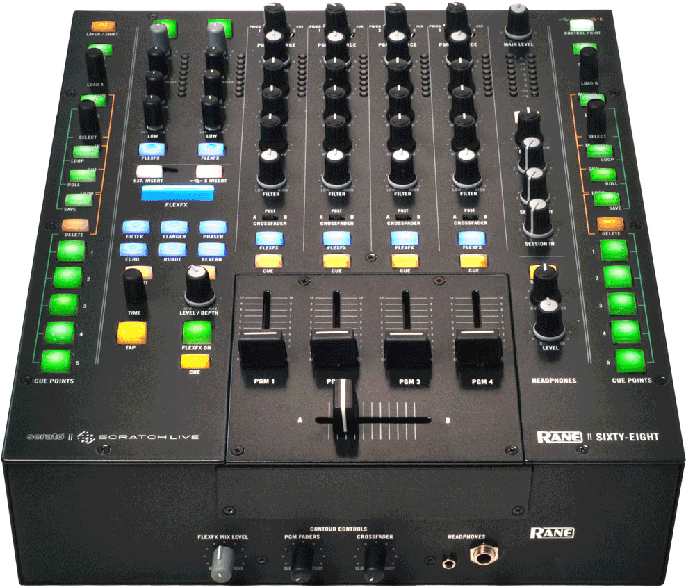 Rane SIXTYEIGHT DJ Mixer with USB