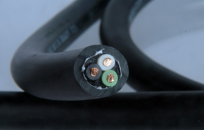 10/3 SO Water Resistant AC Power Cable Sold by the Foot Black