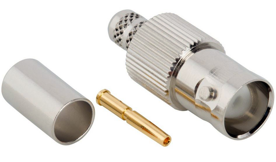 Amphenol 112147 BNC 75 Ohm Female Coaxial Connector for 8241/LV61S