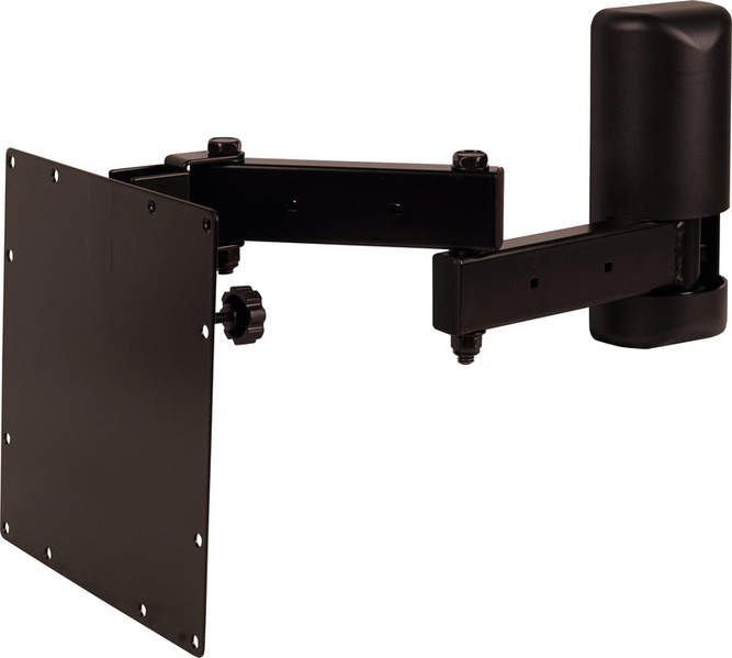 Wall Mount LCD Flat Panel Monitor Mount With VESA Plate - Black