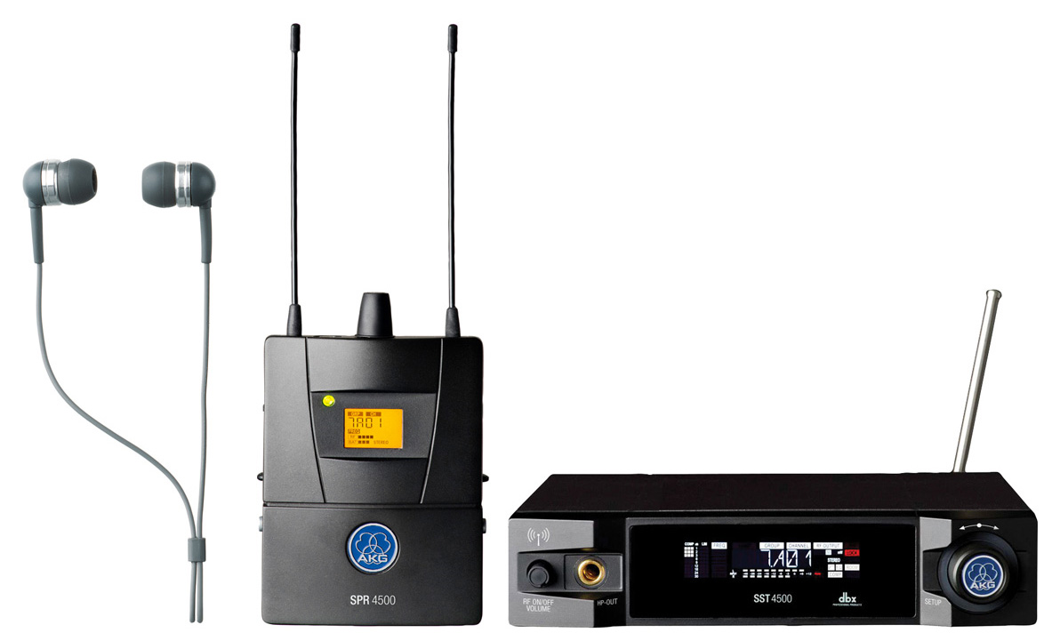 AKG IVM4500 Set BD150mW IEM Reference Wireless InEarMonitoring