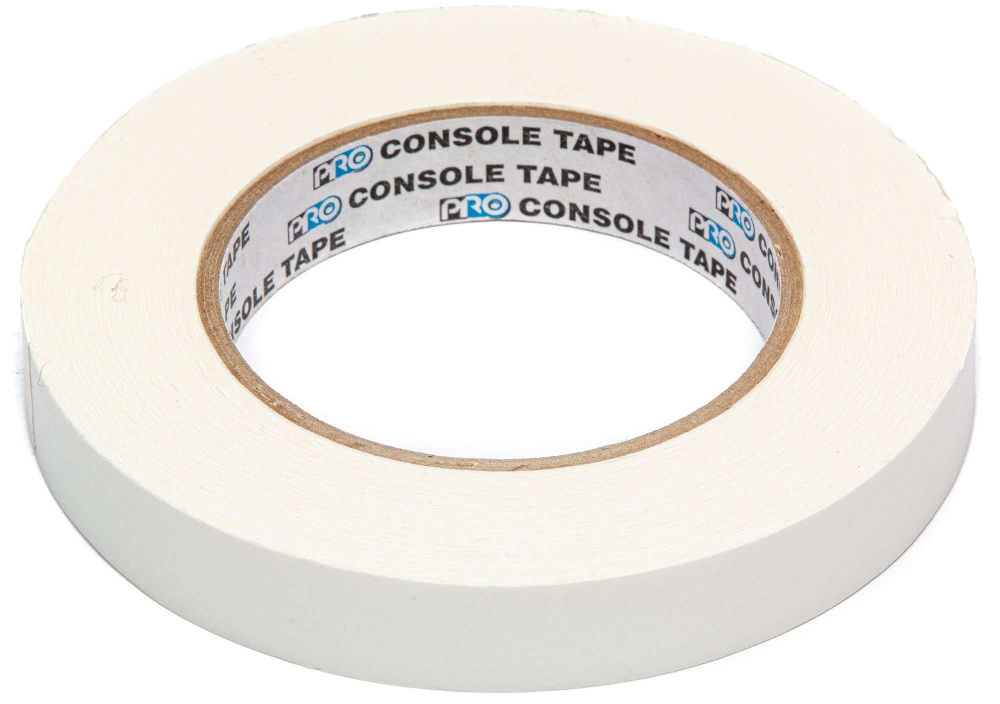 Pro Tapes 3/4Inch Wide White Removable Console Tape