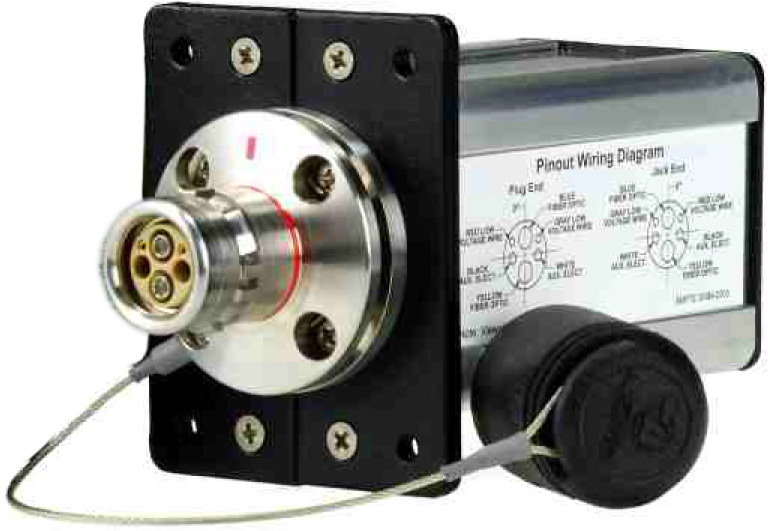 AVP MB8FM-LP-LC Module - LEMO Plug SMPTE 304M Camera Connector - Round Flange AVP-MB8FM-LP-LC