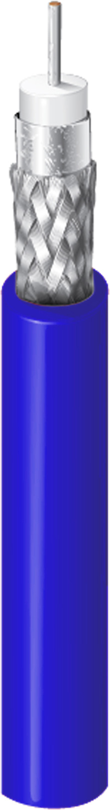 Belden 1505A RG59/20 3G-SDI Digital Coaxial Cable - Blue - 1000 Foot BL-1505A-1000 BE