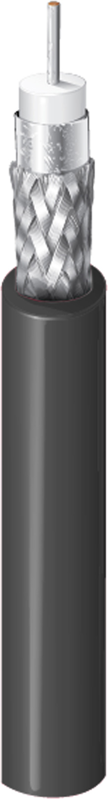 Belden 1505A RG59/20 3G-SDI Digital Coaxial Cable - Gray - 1000 Foot BL-1505A-1000 GY