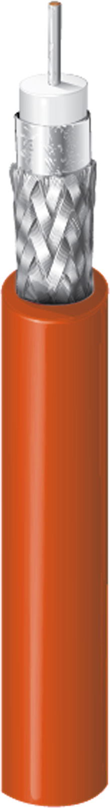 Belden 1505A RG59/20 3G-SDI Digital Coaxial Cable - Orange - 1000 Foot BL-1505A-1000 OE