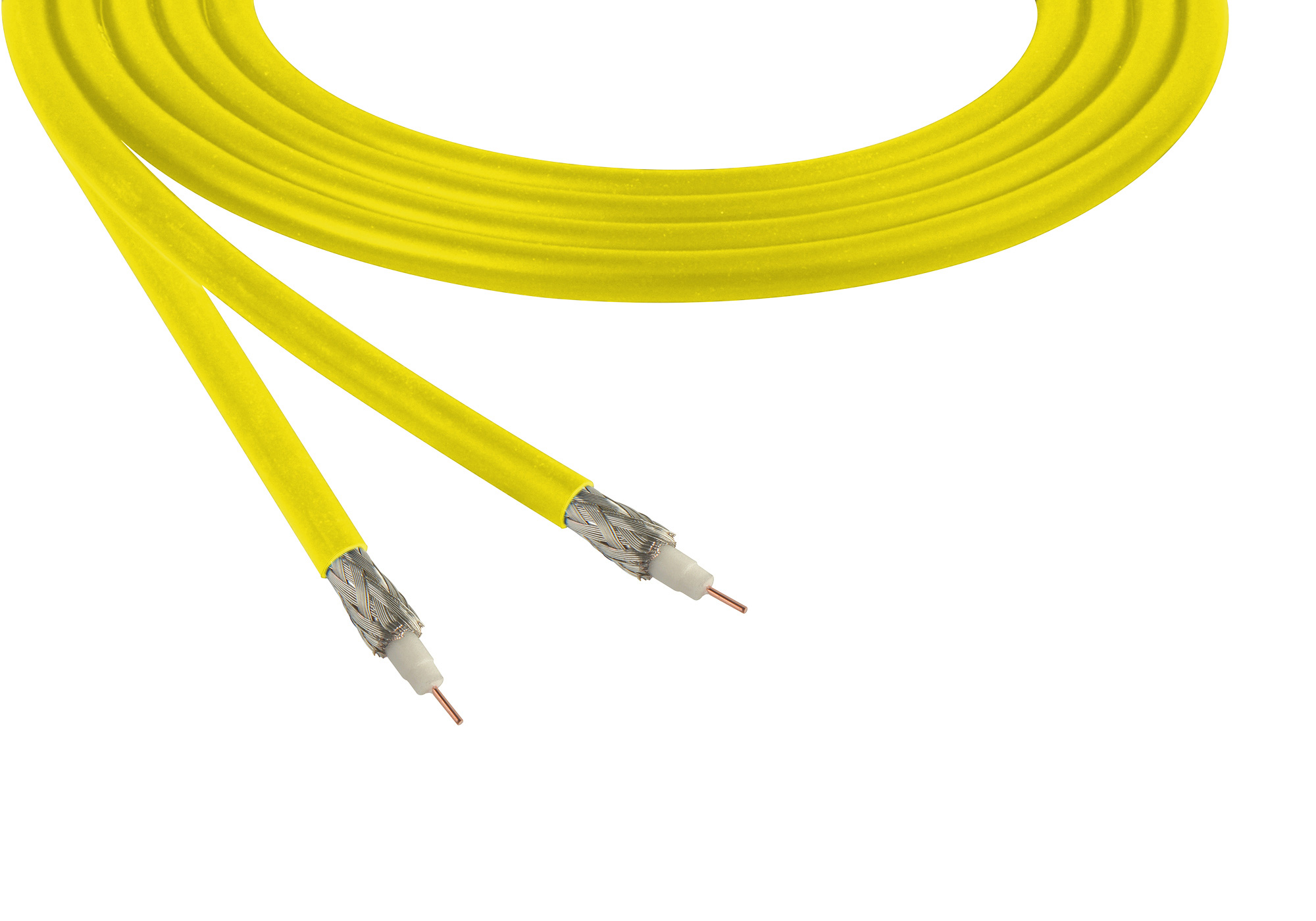 Belden RG59/23 SDI Coax 1000ft YELLOW BL-1855A-1000YE