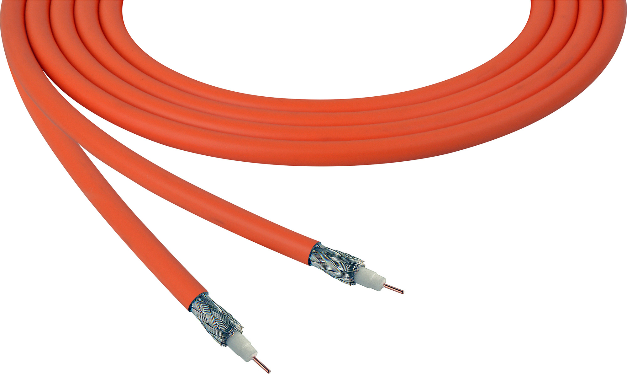 Belden 4855R 12GSDI 75 Ohm 4K UHD Mini Coax Video Cable Orange Per