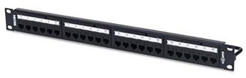 Belden RV6PPF1U24BK CAT6plus REVConnect 2U 48-Port Patch Panel - Black BL-RV6PPF2U48BK