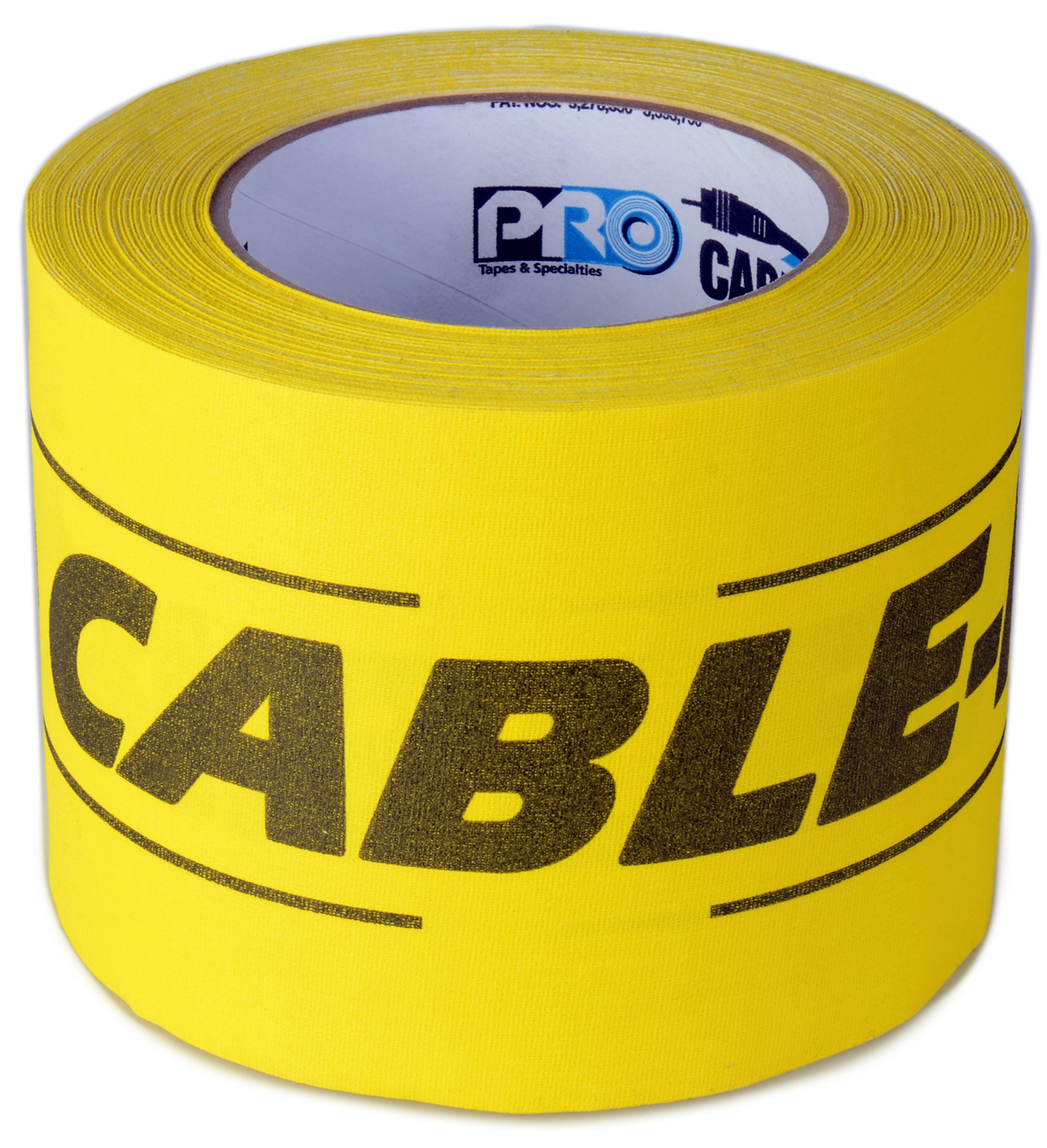 Pro Tape 4Inch x 30 Yard Yellow/Black CablePath Tape