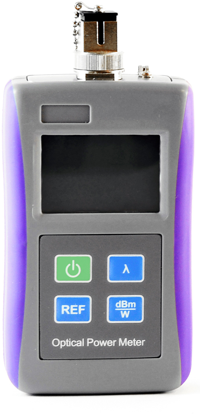 Cleerline SSFPM100 Optical Power Meter Calibrated to Measure and