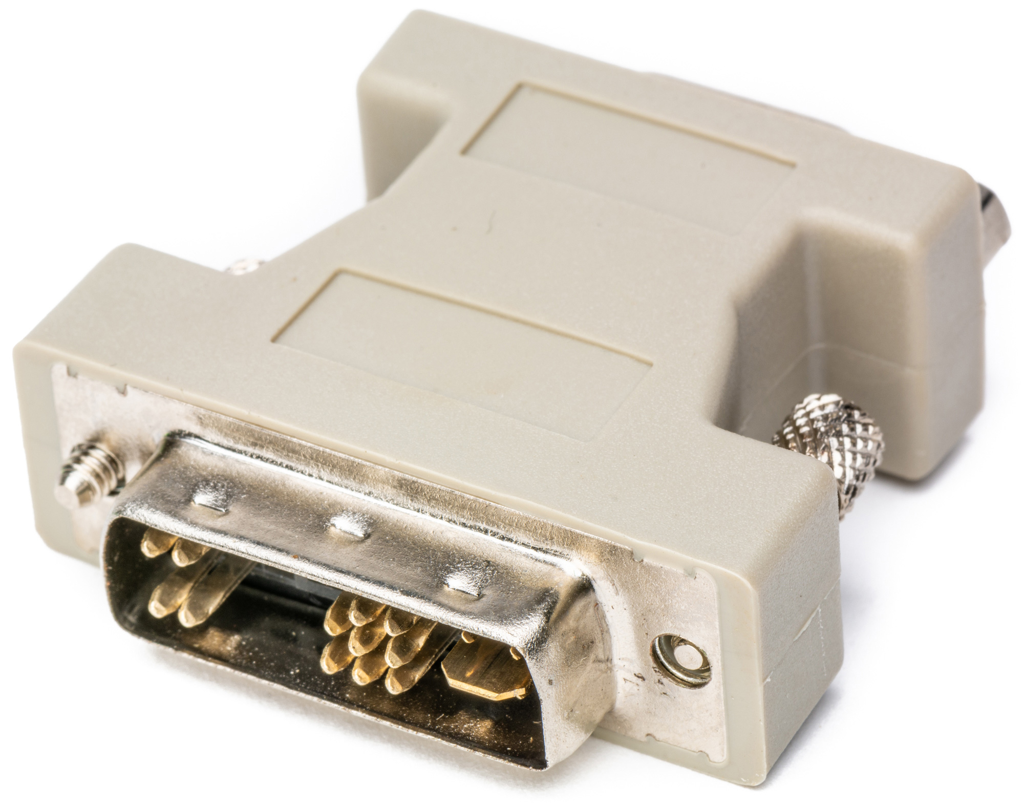 DVII Female to VGA Plug Adapter