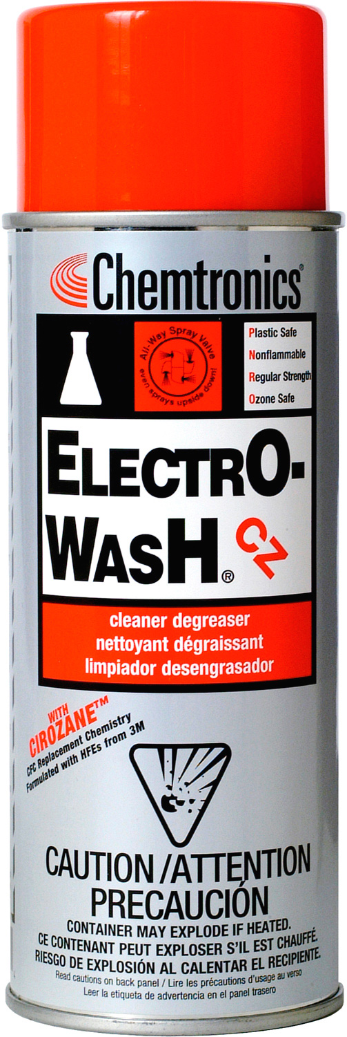 Chemtronics ES7100 ElectroWash CZ Fiber Optic Cleaner 12 Oz. Aerosol