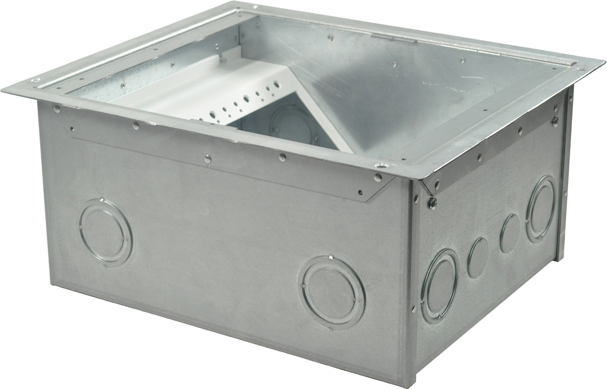 FSR FL540P6B Floor Box for Raised Access Computer and Stage Floors