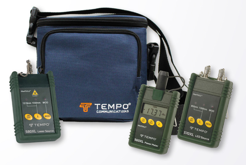 Greenlee 5890ST Multimode & Singlemode Fiber Optic Test Set with ST