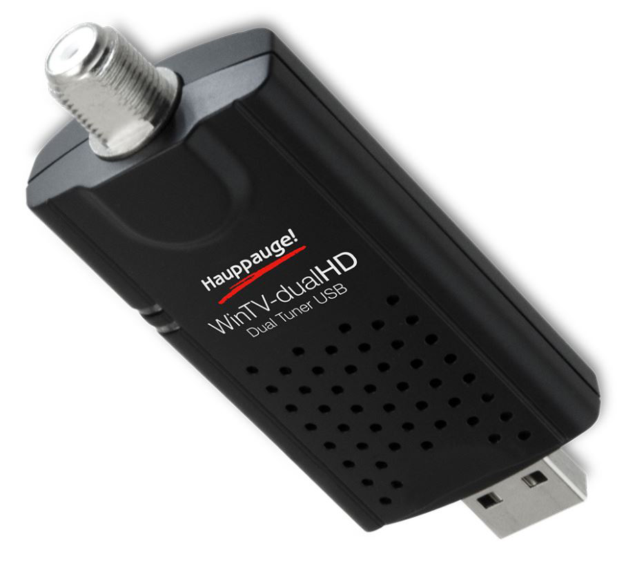 Hauppauge WinTVdualHD Dual Tuner ATSC and Clear QAM TV Receiver for PC