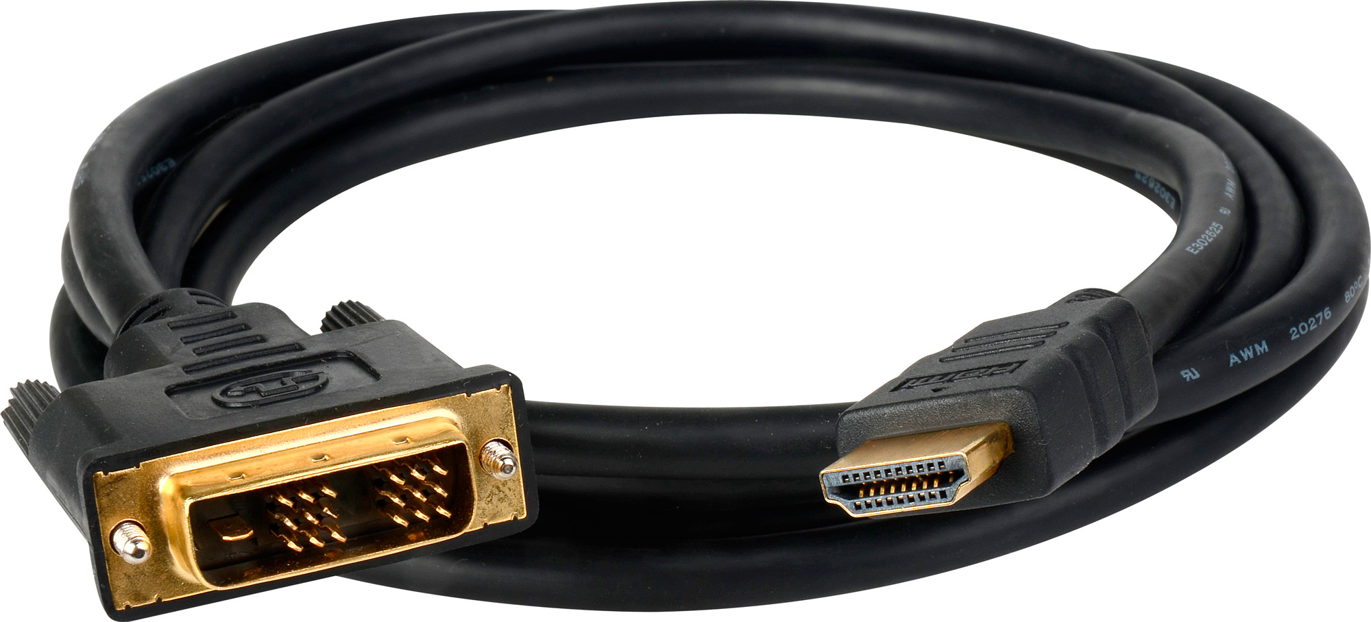 HDMI to DVI-D Cable - 6 Foot