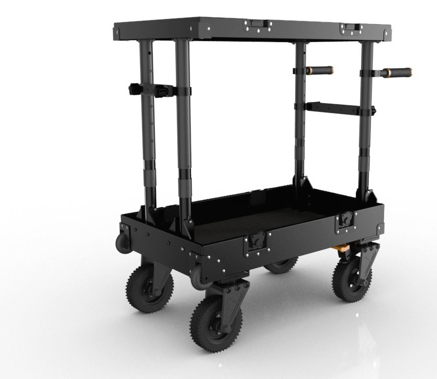 INOVATIV 900110 Scout 31 Video Production Cart 36H x 30W x 18D