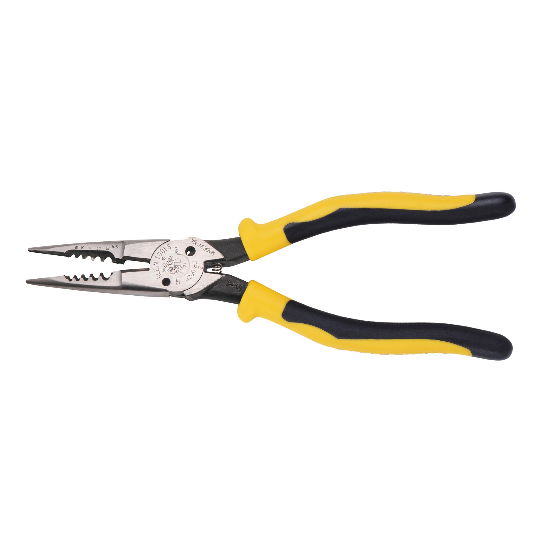Klein Tools J2068C AllPurpose Cutter / Wire Stripper / LongNose Plier