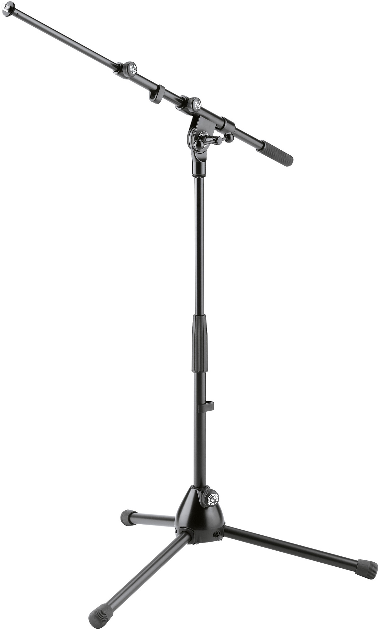 K&M 259 Tripod Microphone Stand 18Inch to 25Inch Low Profile 20.5
