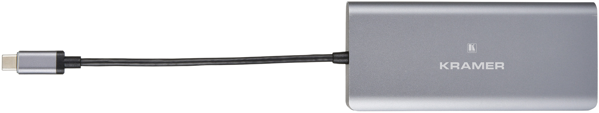 Kramer KDOCK-2 USB-C Hub Multiport Adapter - 4k@30 HDMI Output - USB 3.0/-C Data & Charging - Ethernet KR-KDOCK-2