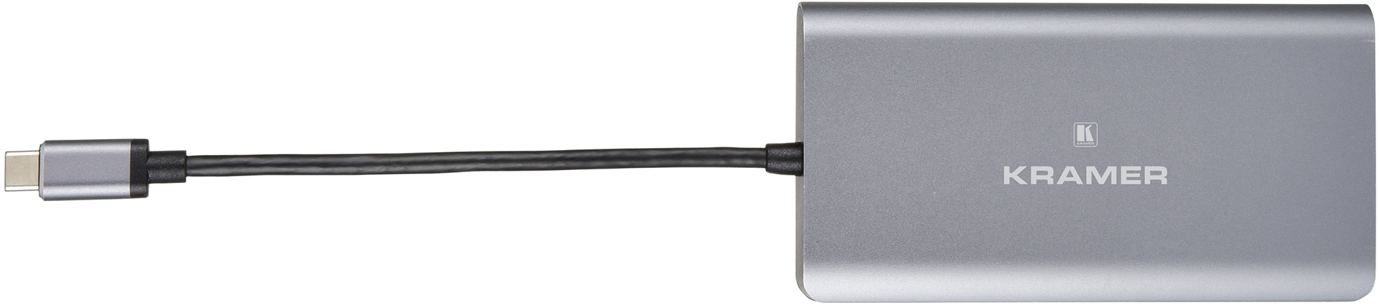 Kramer KDOCK-3 USB-C 3.0 Hub Multiport Adapter with HDMI & DisplayPort out and USB/Ethernet/SD Ports KDOCK-3
