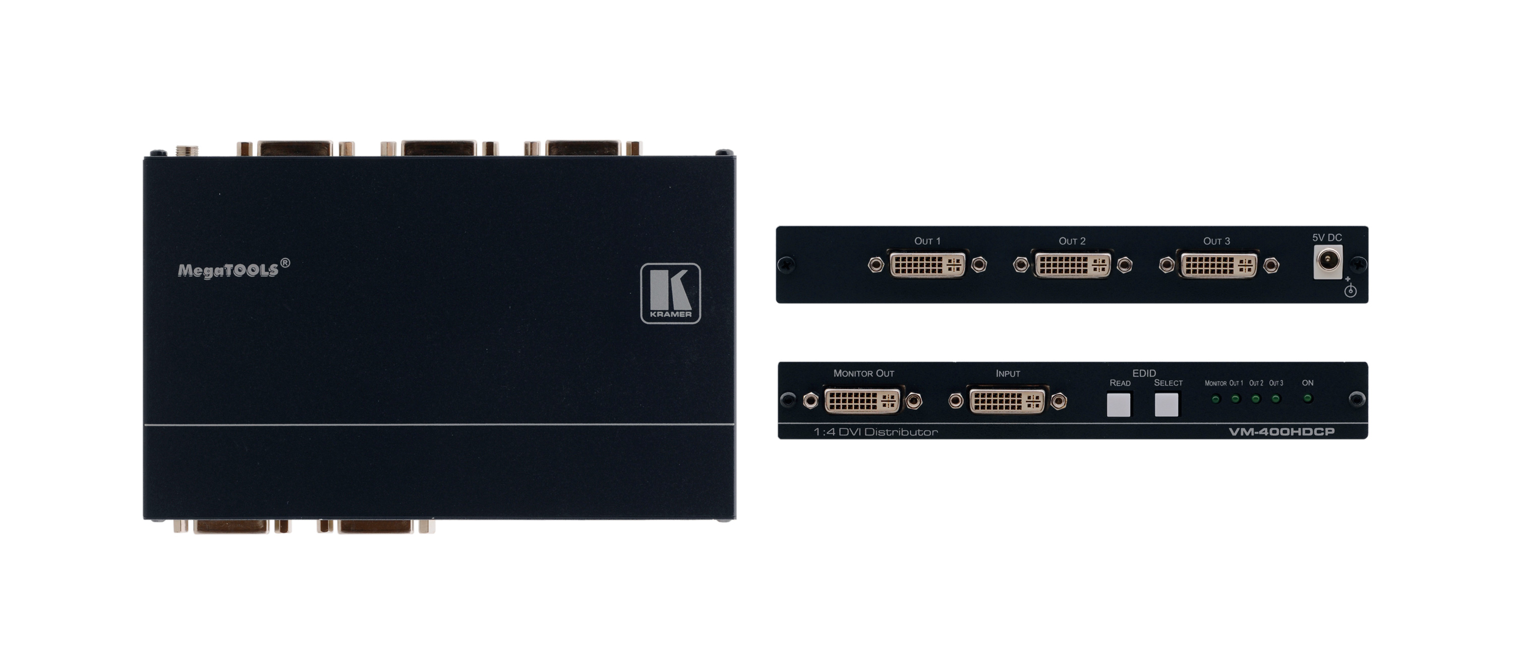 Kramer VM400HDCP 1x4 DVI Distribution Amplifier HDCP Compliant