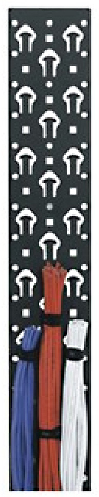 Middle Atlantic LACE-44-OWP 4 3/4 in Width 44 Space with Tie Posts 6 Pack LACE-44-OWP