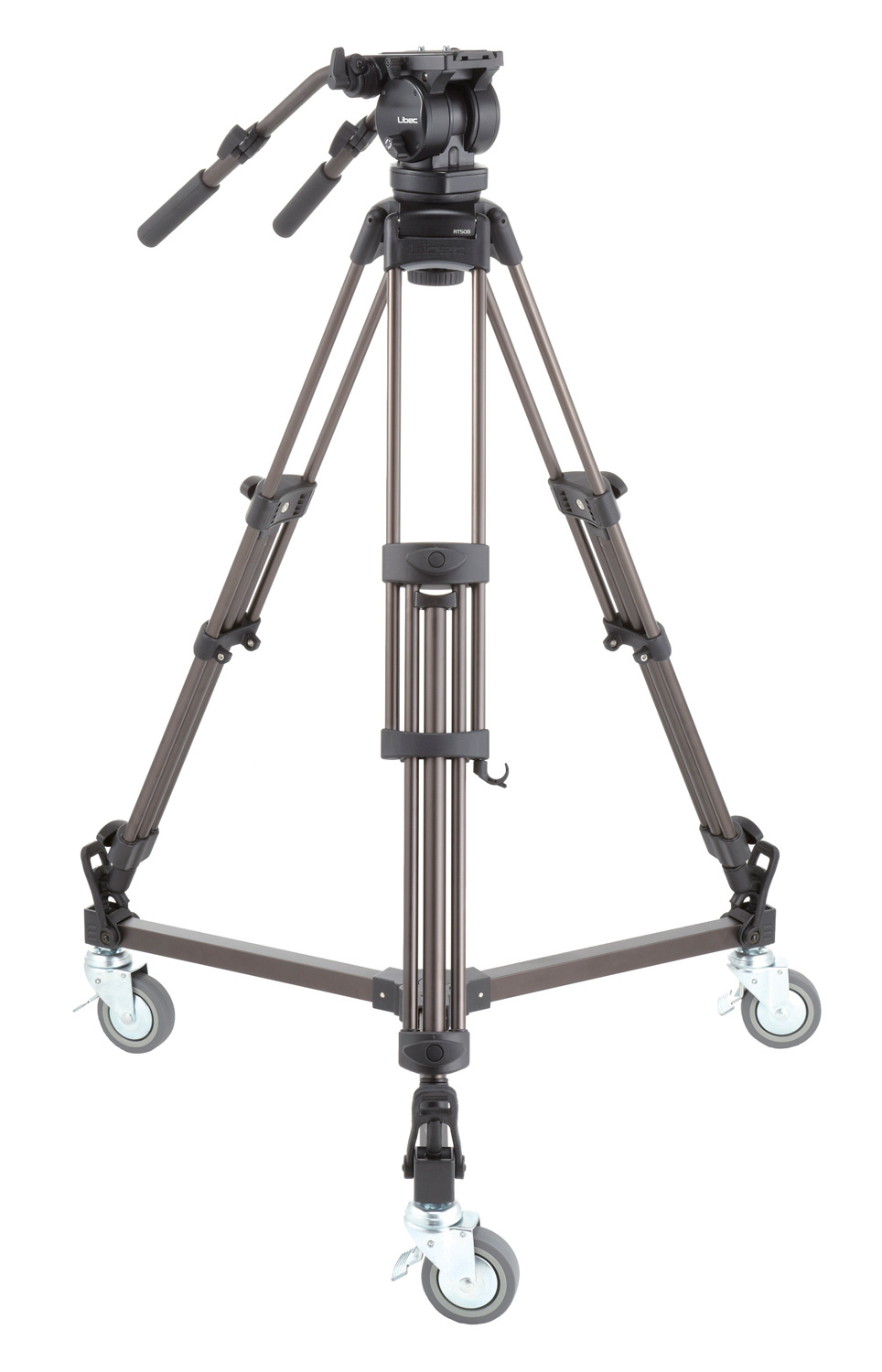 Libec LX10 Studio Professional 2Stage Aluminum Tripod System w/ Dolly