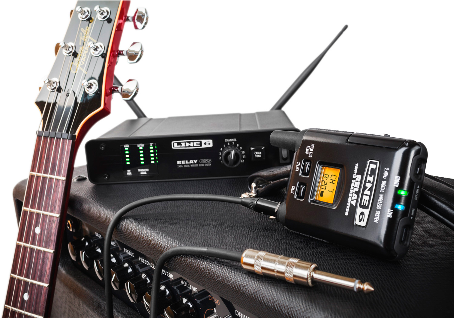 Line 6 Relay G55 Professional 24bit Digital Wireless Guitar System