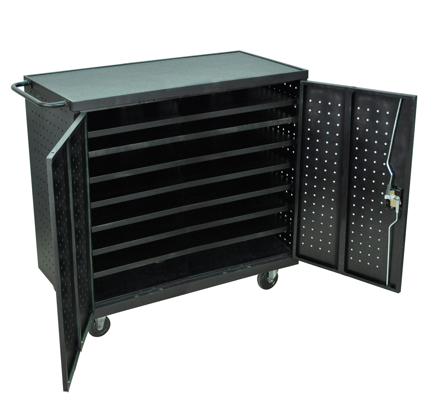 Luxor LLTS24B 24 Capacity Laptop Charging Cart